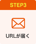 STEP03:URLが届く